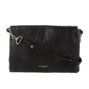 Balenciaga Papier Snap Clutch Bag Convertible clutch/ crossbody